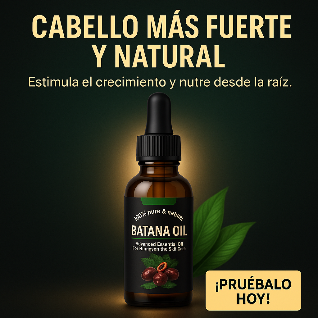 ACEITE DE BATANA - ¡TRANSFORMA TU CABELLO Y DEVUÉLVELE SU FUERZA NATURAL!