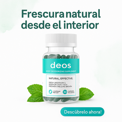 DEOS® 2x1: La revolución de la frescura corporal. ¡Compra uno, llévate otro y siéntete seguro todo el día!"