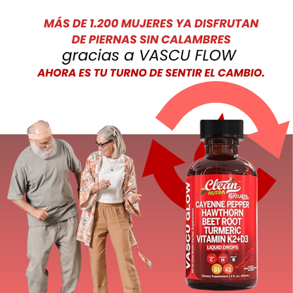 VASCU GLOW® - ¡ACTIVA TU CIRCULACIÓN Y ENERGÍA NATURAL!